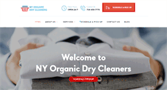 Desktop Screenshot of nyorganicdrycleaners.com